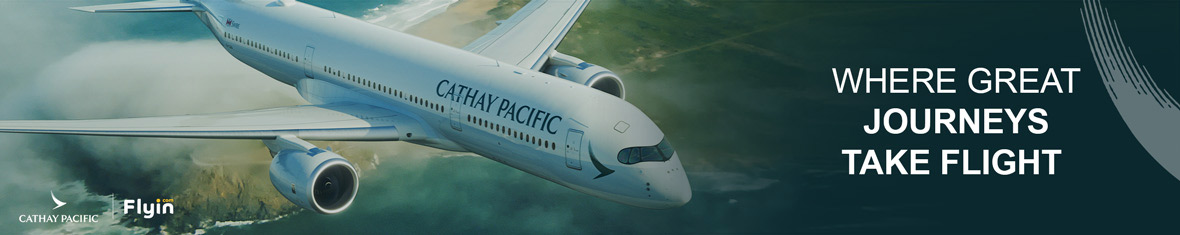 Travel the world with Cathay Pacific and enjoy a seamless flying experience